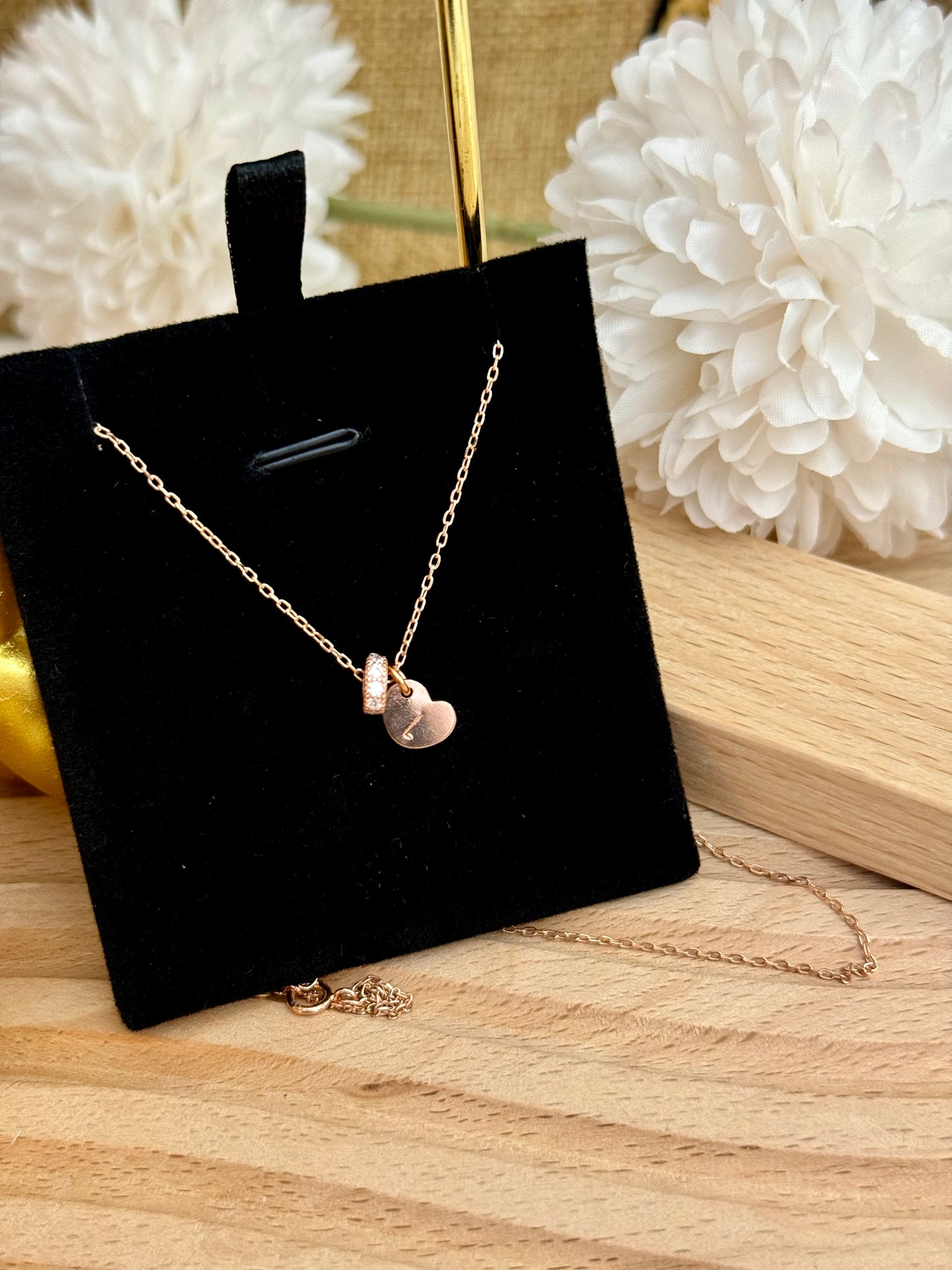 Personalized Carina Necklace - Gold-Plated over Silver